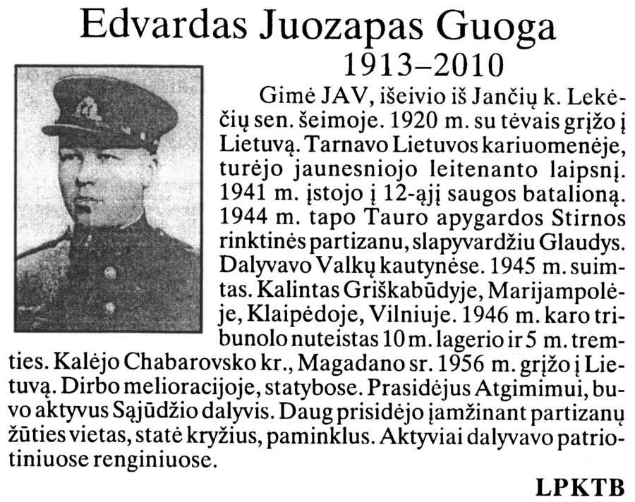 Edvardas-Juozapas-Guoga „Tremtinys“, 2010 Nr. 46